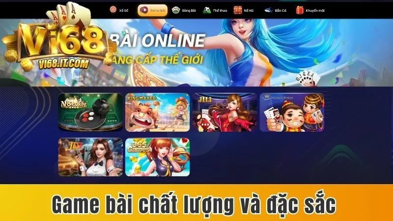 Vi68 – Cổng Game Bài Đổi Thưởng Trực Tuyến Uy Tín | Tải Vi68 Apk | Vi68 Ios | Link Đăng Ký Vi68 Chính Thức | Game Bài Vi68 Nạp Rút 2025 171 Game Bài Chất Lượng Và Đặc Sắc